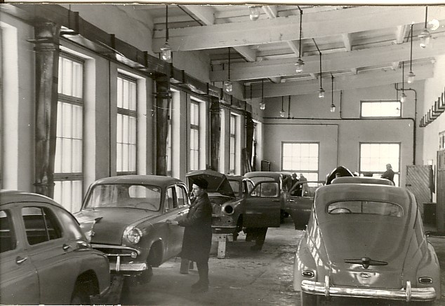 Photo, Dog Automotive Factory in 1964.