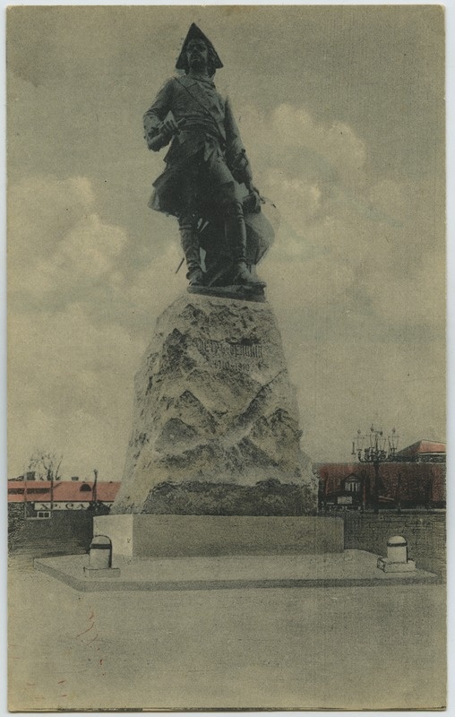 Tallinn. Denkmal Peter d. Grossen