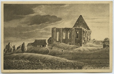 Tallinn. Das Brigitten-Kloster bei Reval von NO. v. C. v. Ungern-Sternberg 1820  duplicate photo