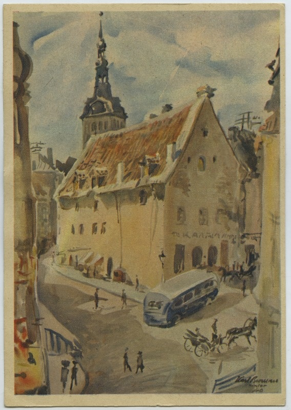 K. Burmann (jun.) - Tallinn. Vanaturukael