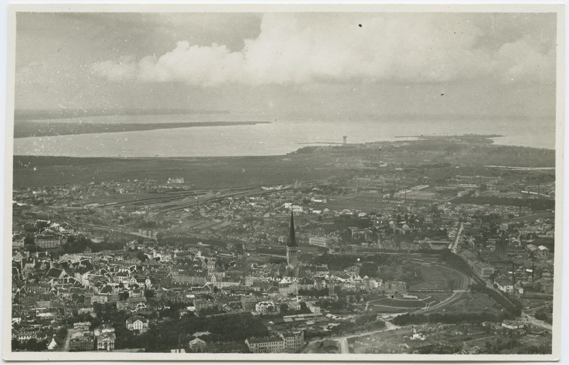 Tallinn. Vaade Tallinnale lennukilt