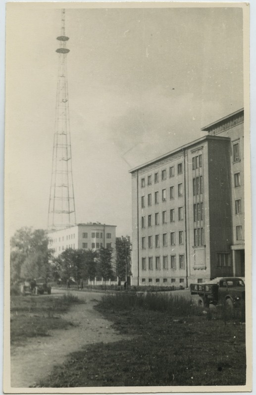 Tallinn, Lomonossovi tn, taga televisiooni saatemast