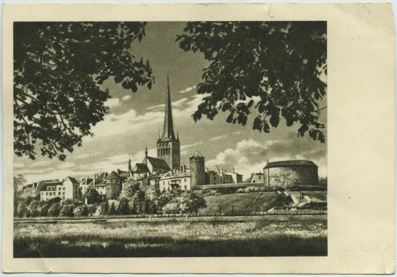 Tallinn, vaade vanalinnale kirdest