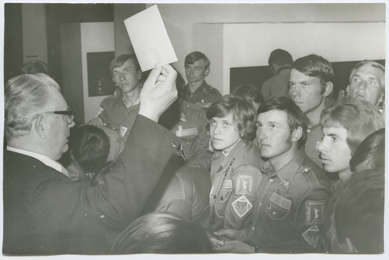 Volgogradi üliõpilaste kohtumine Tallinna Linnamuuseumis