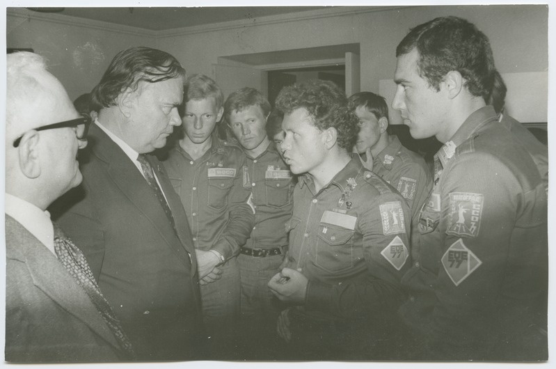 Volgogradi üliõpilaste kohtumine Tallinna Linnamuuseumis