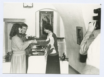 EFK 70. aastapäeva juubelinäituse avamine Raevanglas  duplicate photo