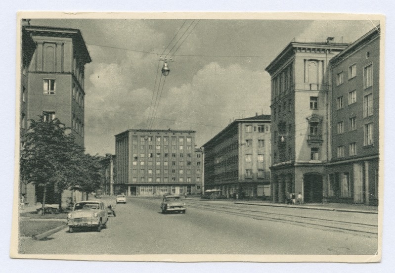 Trükikaart. Narva mnt.