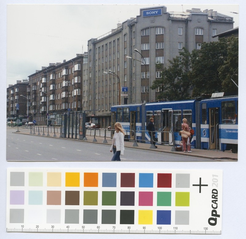 Vaade Pärnu maanteele.