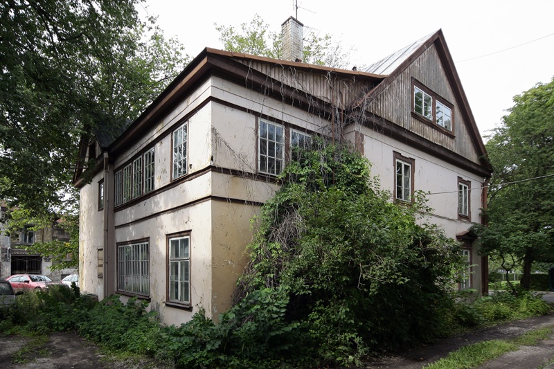 Dwelling in Kadriorus Koidula 32, view. Architect Anton Soans