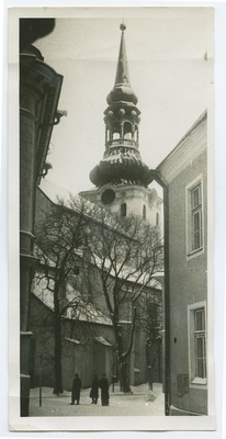 Tallinn, Toomkirik, vaade Toom-Rüütli tänavalt.  duplicate photo