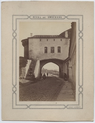 Tallinn, Great Beach Gate, view by Pika Street. Series "Reval und Umfeld".  similar photo