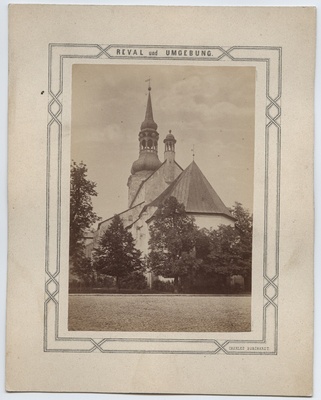 Tallinn, Toomkirik, from the series "Reval und Umgebung".  similar photo