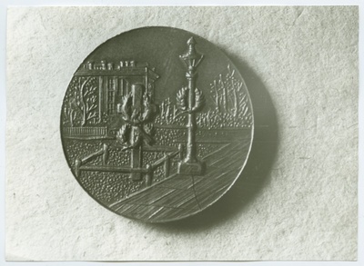 Medal 16.10.1905 ohvrite mälestuseks, pildikülg.  duplicate photo
