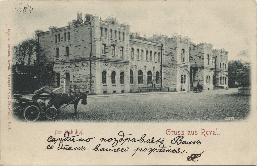 Gruss from Reval : the station