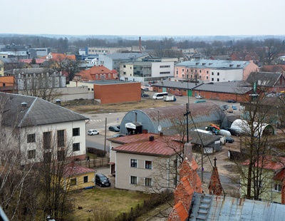 Vaade Viljandi linnale rephoto