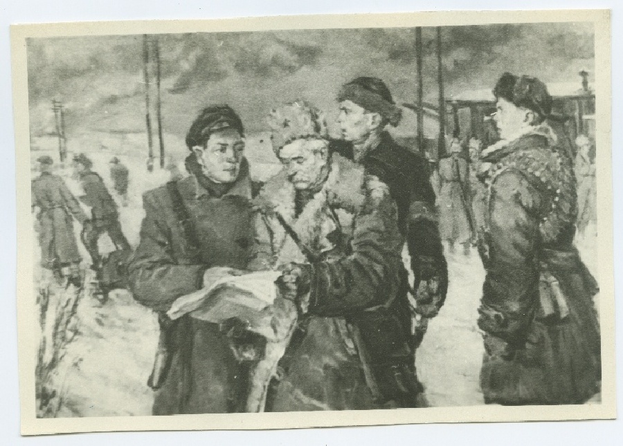 Eesti punakaartlasi 1918. aastal.