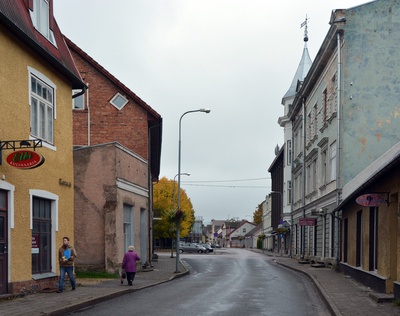 Tartu tänav Viljandis rephoto