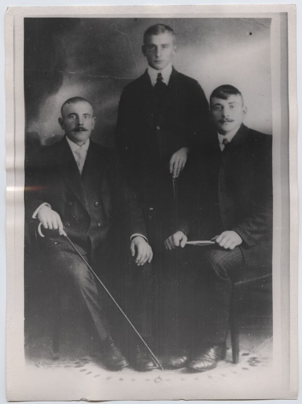 Grupp töölisliikumise aktiviste (Heinrich Jürna, Joh.Jürna) 1917 - 1925.