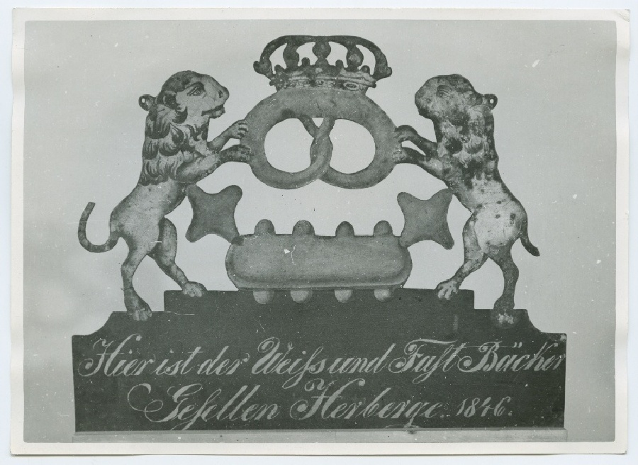 Pagarisellide ametimärk 1846. aastast, esikülg.
