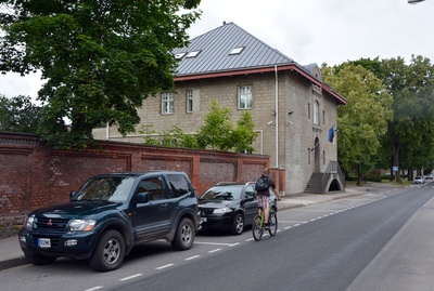 fotonegatiiv, Viljandi, Parun Wolfi maja rephoto