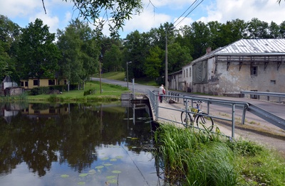 fotonegatiiv, Viljandi, Kösti (järv, veski) rephoto