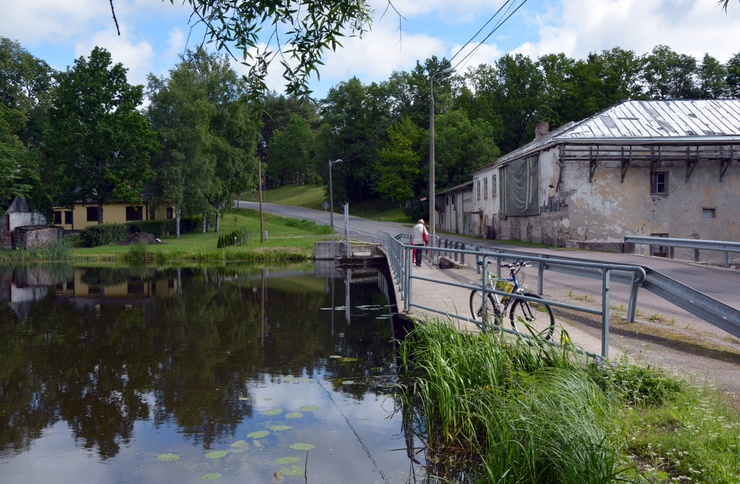 fotonegatiiv, Viljandi, Kösti (järv, veski) rephoto