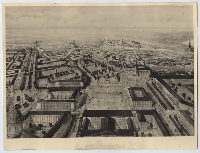 Tallinna peaväljaku kujundamise perspektiivprojekt.