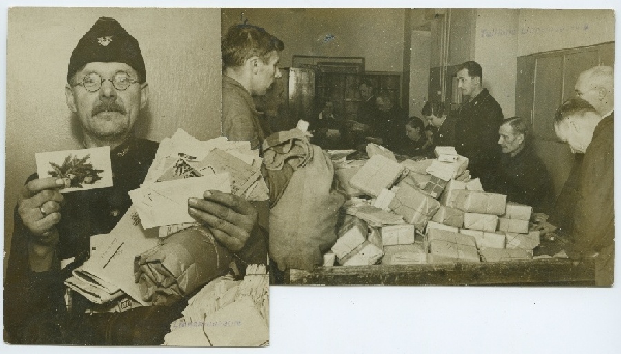 Tallinna postkontori kirjade osakond.