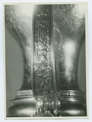 Hõbekannu käepide (kann TLM F 4681).  duplicate photo
