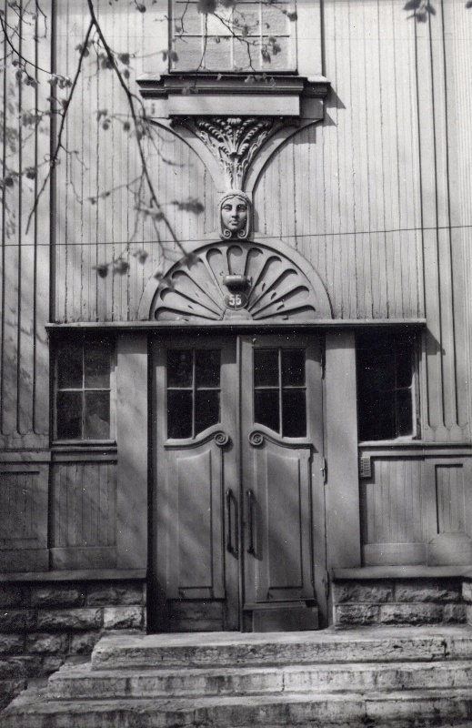 Apartment in Tallinn, Narva mnt 55. Arh. Alexander Wladovsky