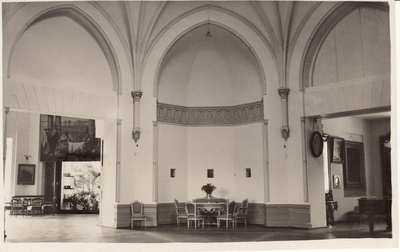 Sangaste Castle. Interior of the castle  duplicate photo