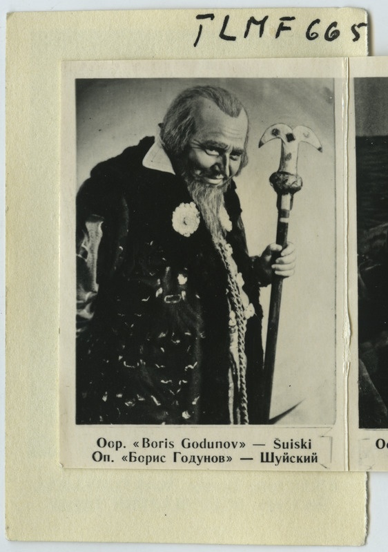 Martin Taras, Šuiski osas ooperis "Boris Godunov".