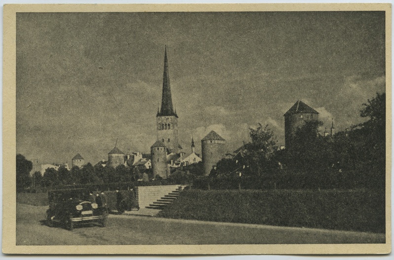 Tallinn, vaade Tornide väljakule.