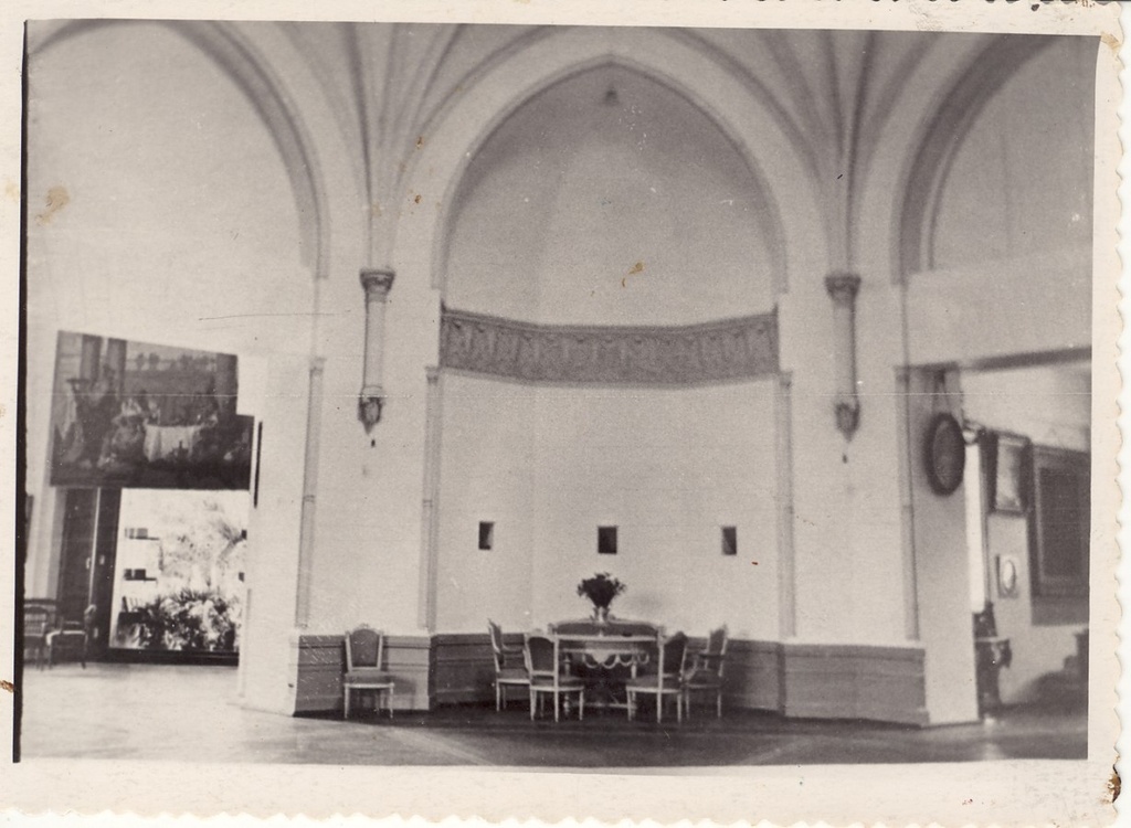 Sangaste Castle. Interior of the castle