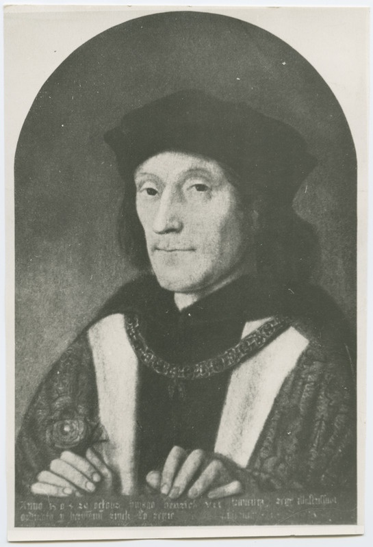 Meister Michieli töö "Kuningas Henry VII portree" 1505. aastast (Londoni Rahvusgaleriis).