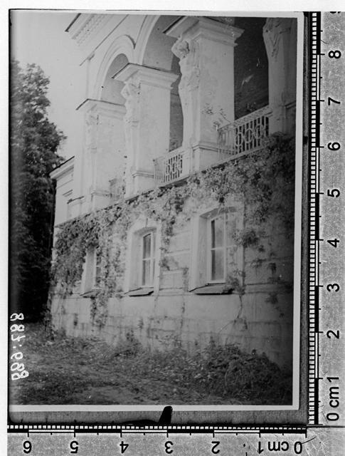 Muuga Manor (Münkenhof), detail about the façade of the gentleman. Simuna khk