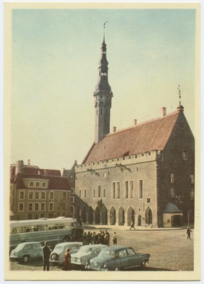 Tallinna Raekoda ja Raekoja plats.  duplicate photo