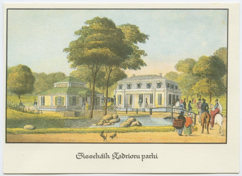 Sissekäik Kadrioru parki, 19. sajand.
