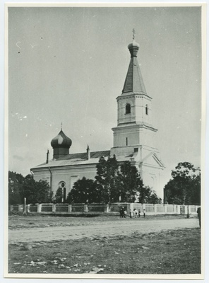 Õigeusu kirik Paldiskis, umbes 1901. aastal.  duplicate photo