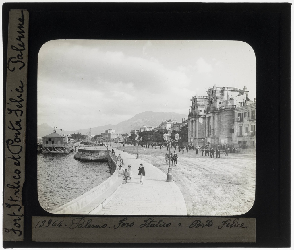 Palermo. Foro Italico en Porta Felice