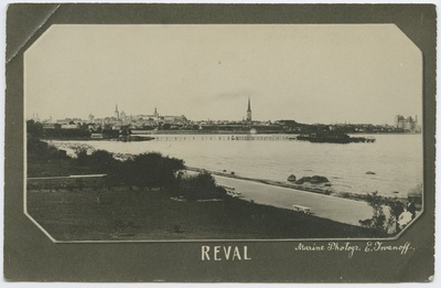 Vaade Tallinnale Kadrioru rannast  duplicate photo