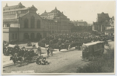 Tallinn. Uus turg Estonia juures  duplicate photo