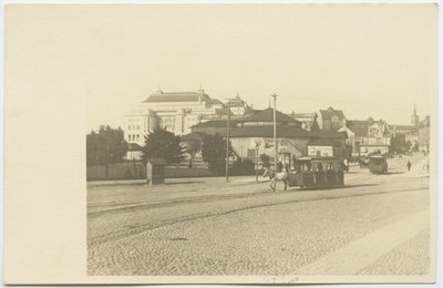 Tallinn. Hobutramm Pärnu mnt  duplicate photo