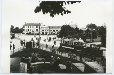 Tallinn. Vaade Viru väljakule Musumäelt  duplicate photo