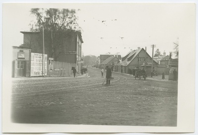 Tallinn. Pärnu mnt ja Suur-Ameerika t ristumiskoht  duplicate photo