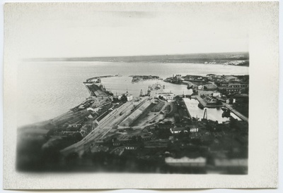 Tallinn. Õhufoto Tallinna sadamast ja lahest  duplicate photo