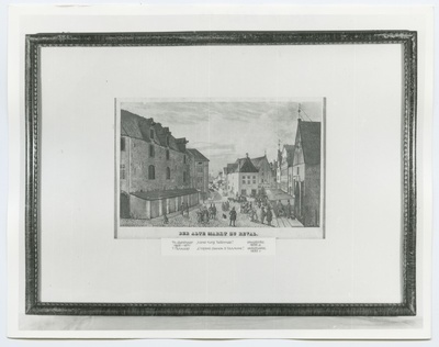 Th. Gehlhaar "Vana turg Tallinnas" 1835. aastast.  duplicate photo