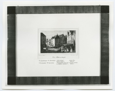Th. Gehlhaar - Fr. Schlater "Võimüüja" ("Vana turg") 1840. aastast.  duplicate photo