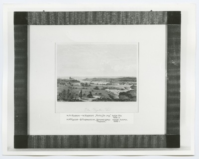 N.Fr. Russow - W. Riefstahl "Pirita jõe org" 1858. aastast.  duplicate photo