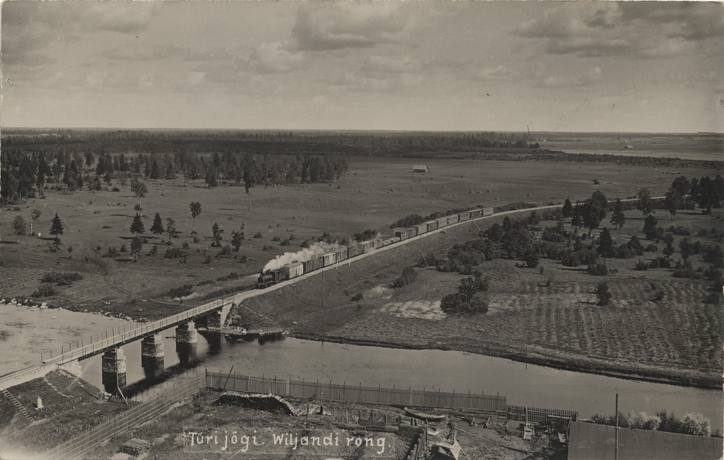 Türi river : Wiljandi train